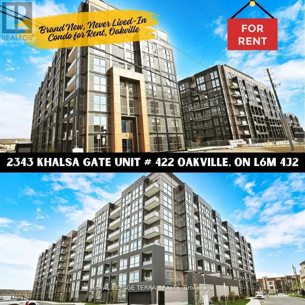 422 - 2343 Khalsa Gate, Oakville (WM Westmount)