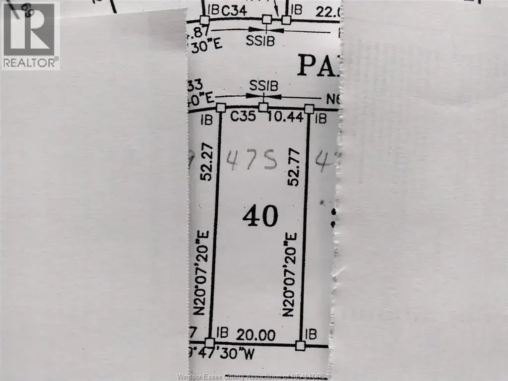 V/l Pallies Unit# Lot 40, LaSalle