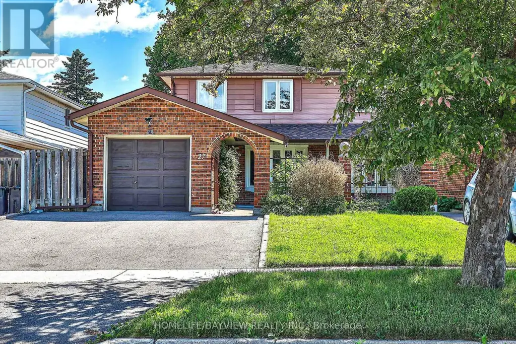 Main & Second Floors - 27 Bedle Avenue, Toronto (Hillcrest Village)