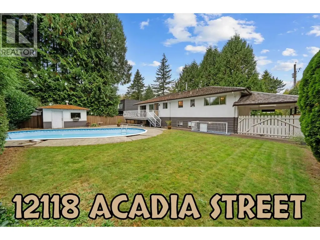 12118 Acadia Street, Maple Ridge