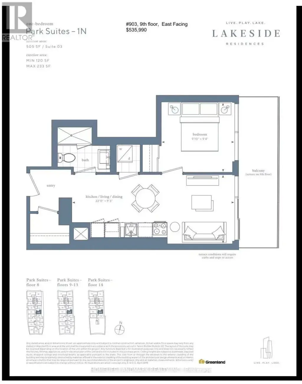 903 - 215 Lakeshore Boulevard E, Toronto (Waterfront Communities)