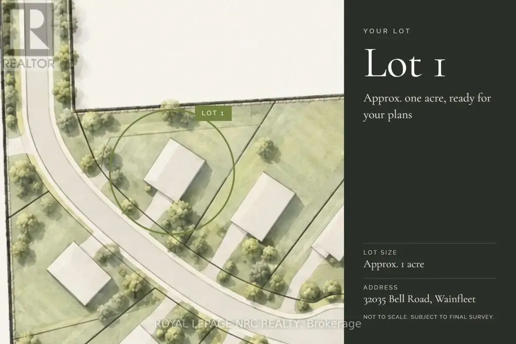 #lot 1 - 32035 Bell Road, Wainfleet (Marshville/Winger)