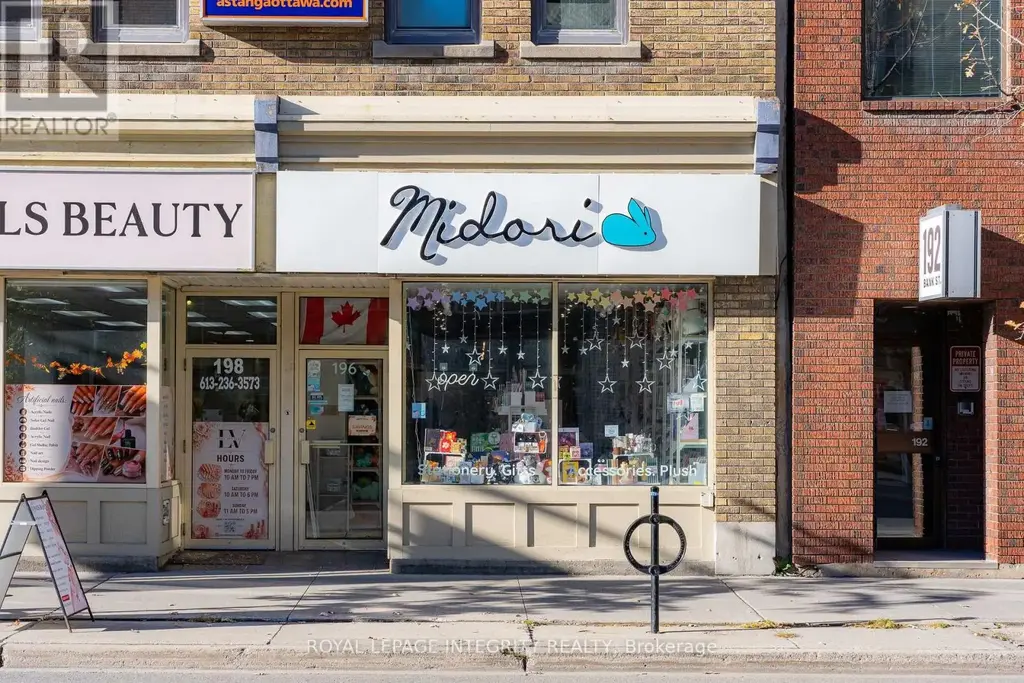 196 Bank Street, Ottawa