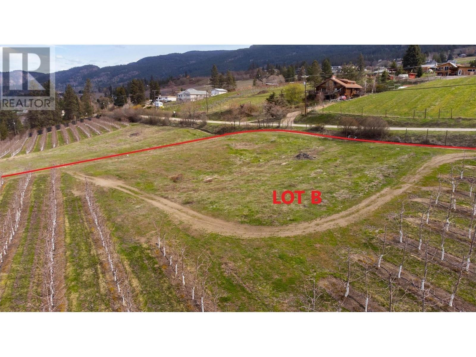Lot B Oyama Road. Lake Country, British Columbia
