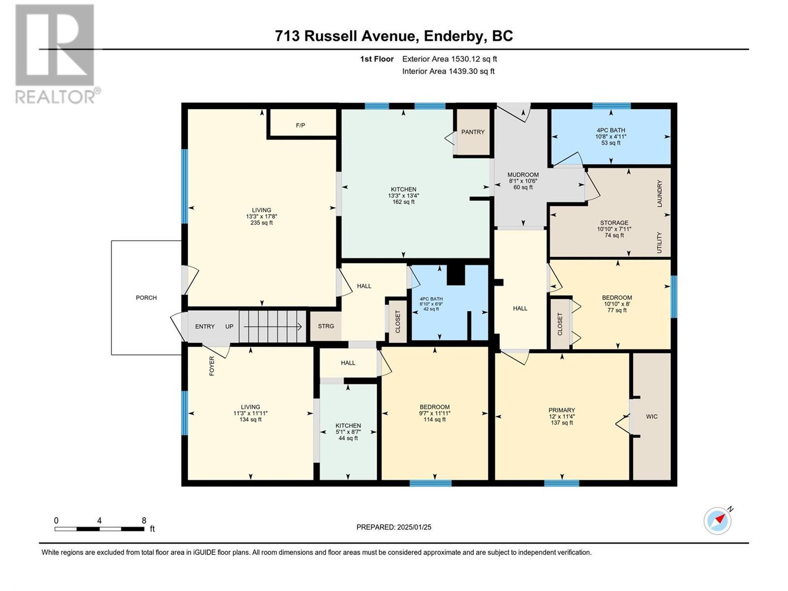 713 Russell Avenue. Enderby, British Columbia