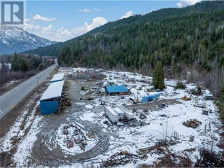 1940 Trans Canada Highway. Sicamous, British Columbia