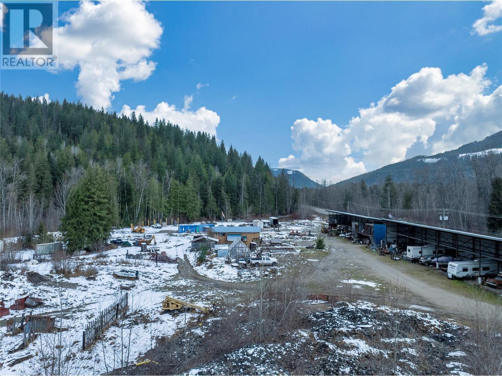 1940 Trans Canada Highway. Sicamous, British Columbia