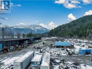 1940 Trans Canada Highway. Sicamous, British Columbia