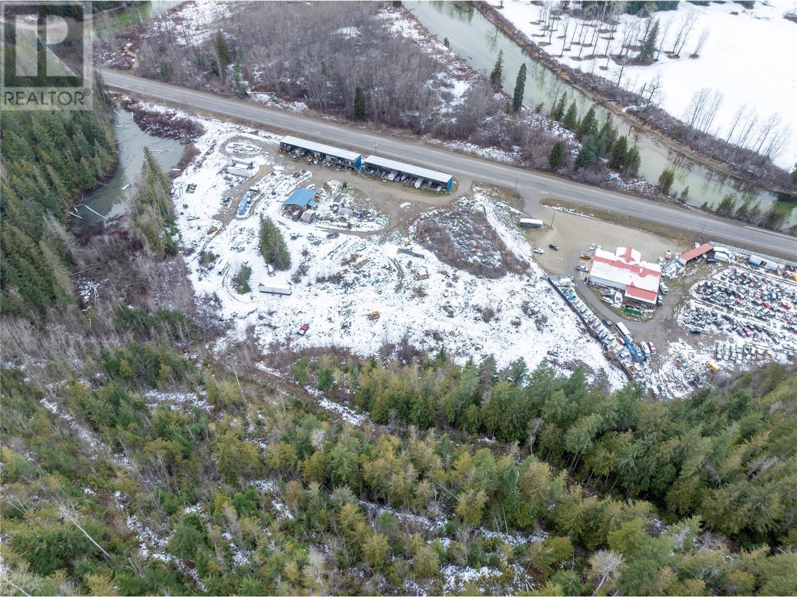 1940 Trans Canada Highway. Sicamous, British Columbia