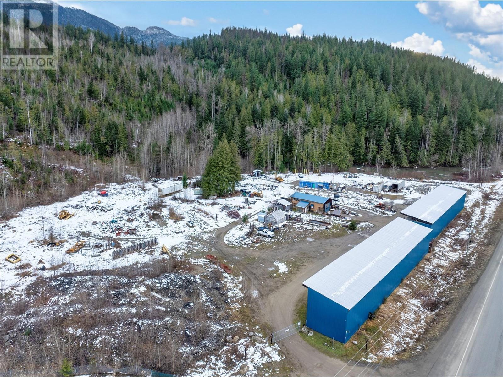 1940 Trans Canada Highway. Sicamous, British Columbia