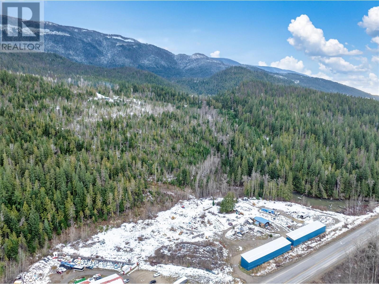 1940 Trans Canada Highway. Sicamous, British Columbia