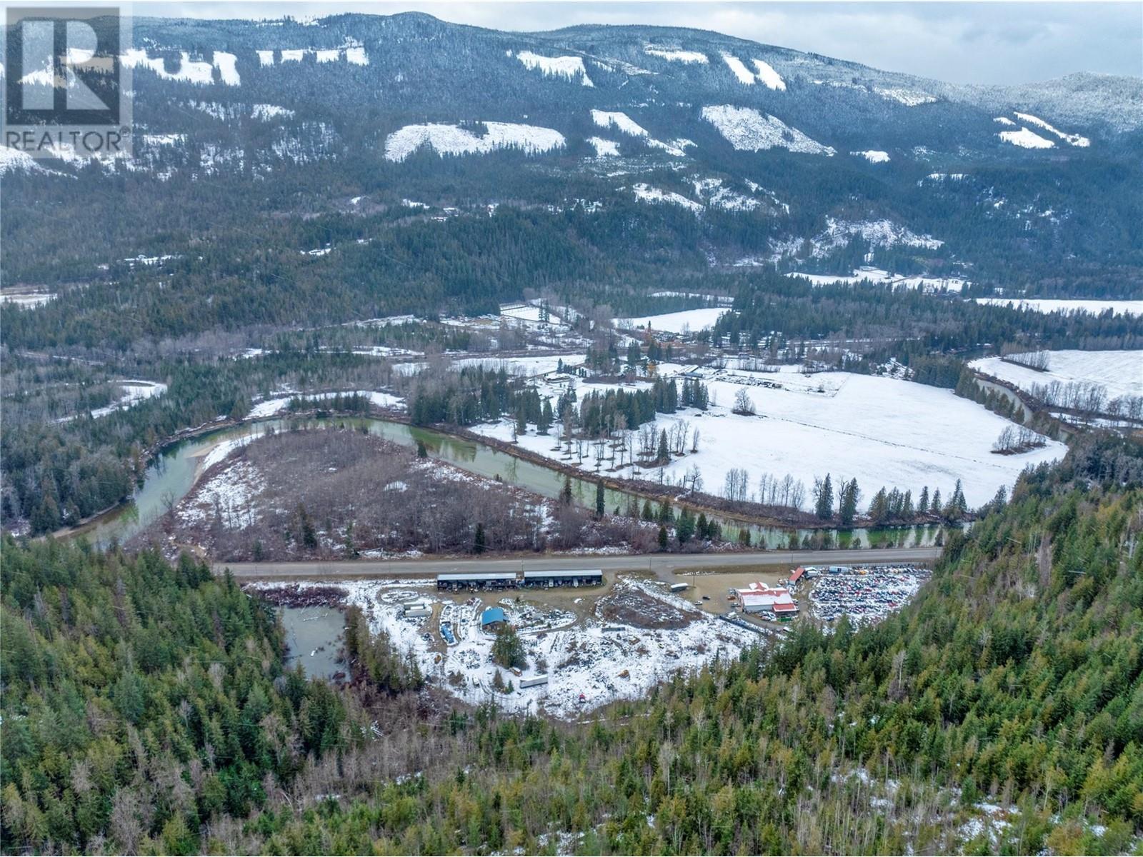 1940 Trans Canada Highway. Sicamous, British Columbia