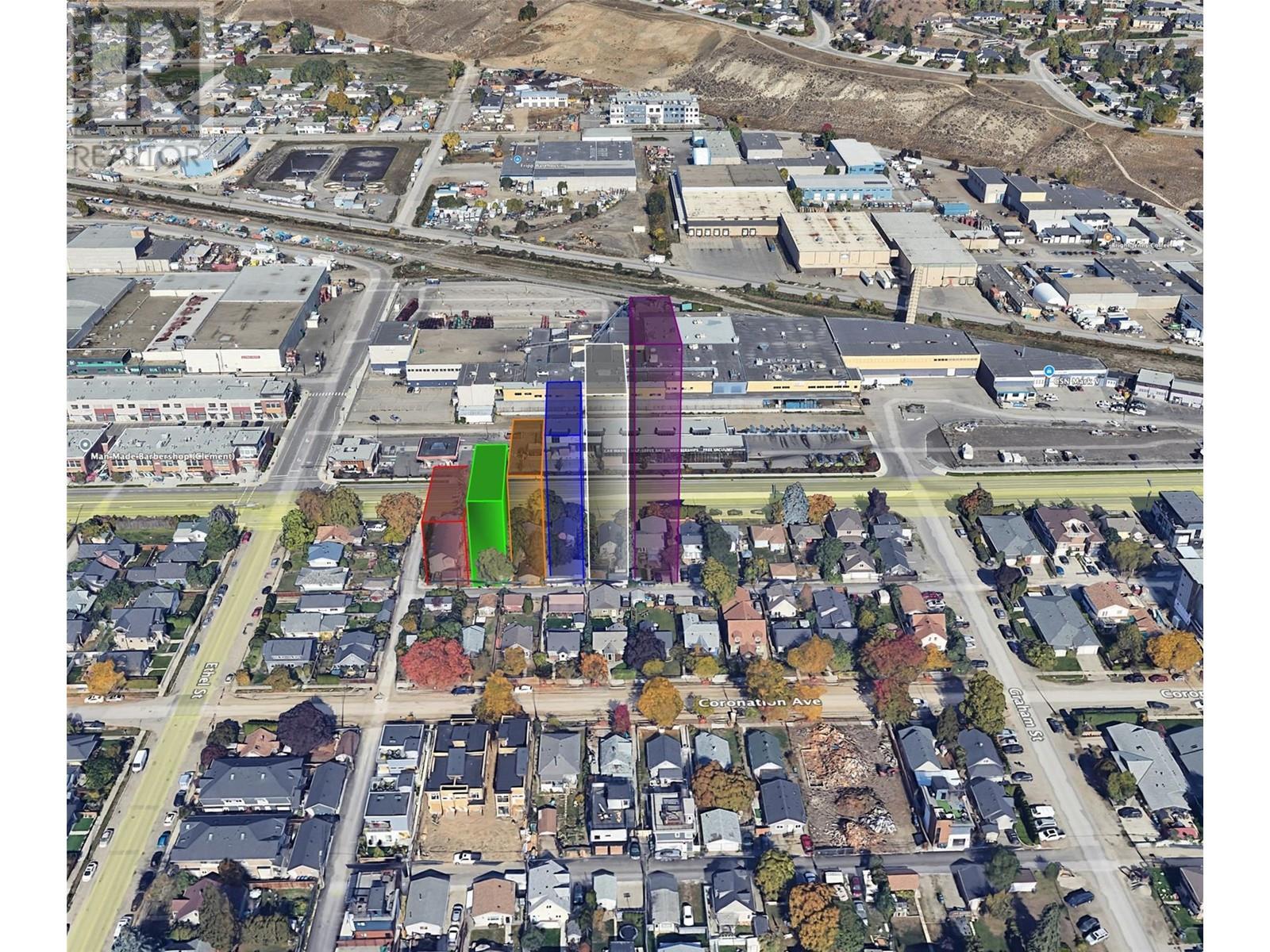 925, 933, 937, 943, 949 955 Clement Avenue. Kelowna, British Columbia