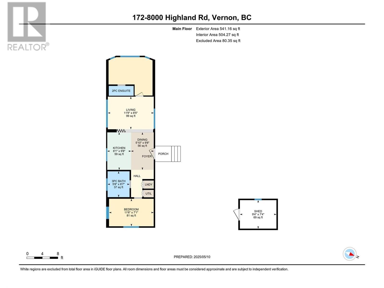 8000 Highland Road Unit# 172. Vernon, British Columbia