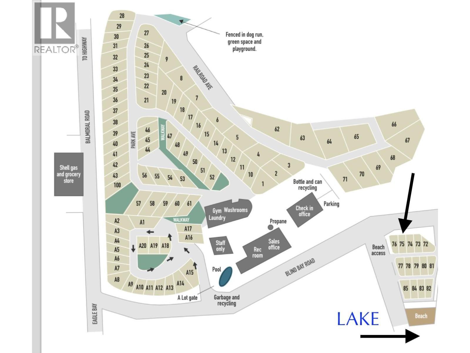 2673 Blind Bay Road Unit# 75. Blind Bay, British Columbia