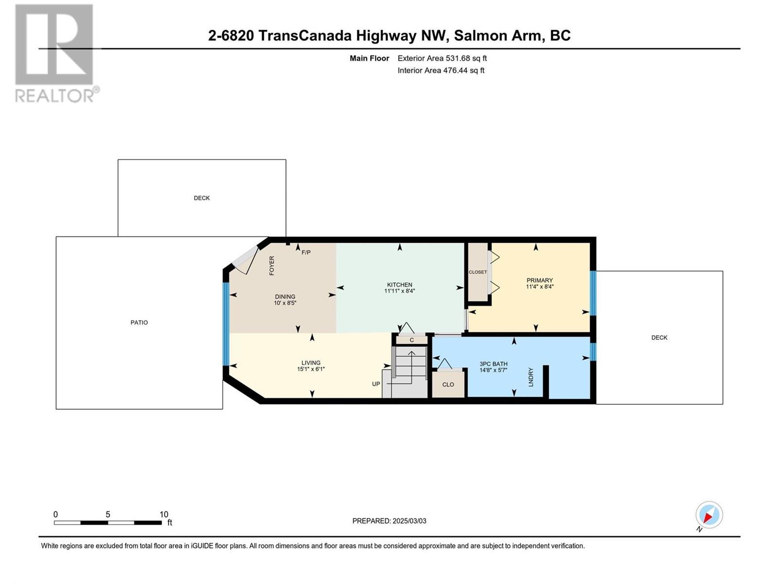 6820 Trans Canada Highway Nw Unit# 2. Salmon Arm, British Columbia