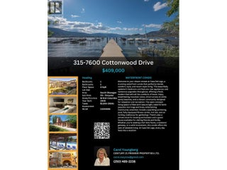 7600 Cottonwood Drive Unit# 315. Osoyoos, British Columbia