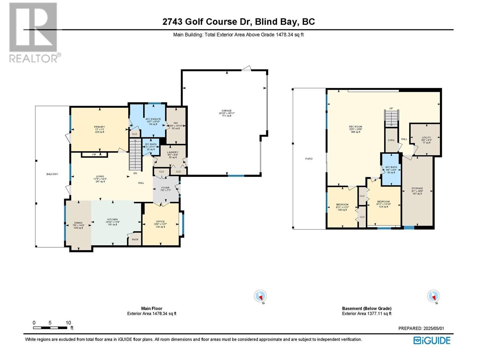2743 Golf Course Drive. Blind Bay, British Columbia