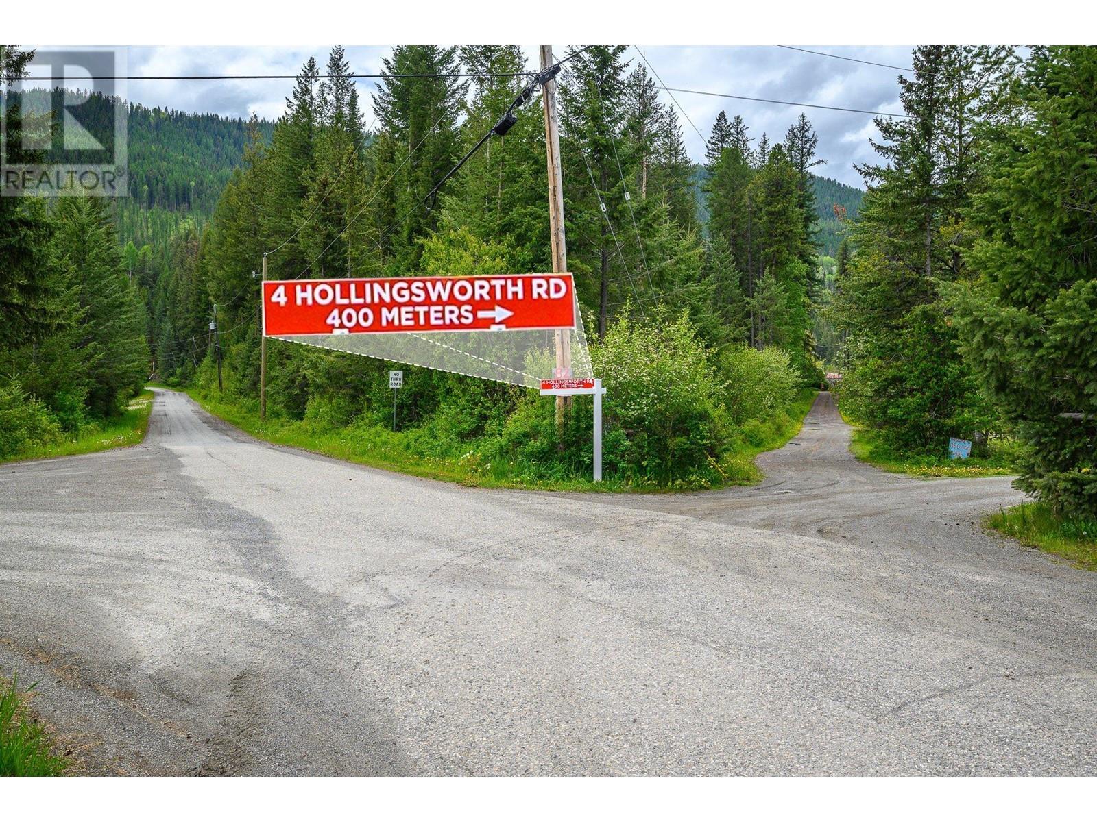 4 Hollingsworth Road. Cherryville, British Columbia