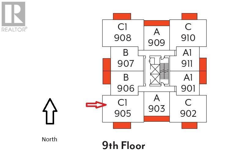 1471 St Paul Street Unit# 905. Kelowna, British Columbia