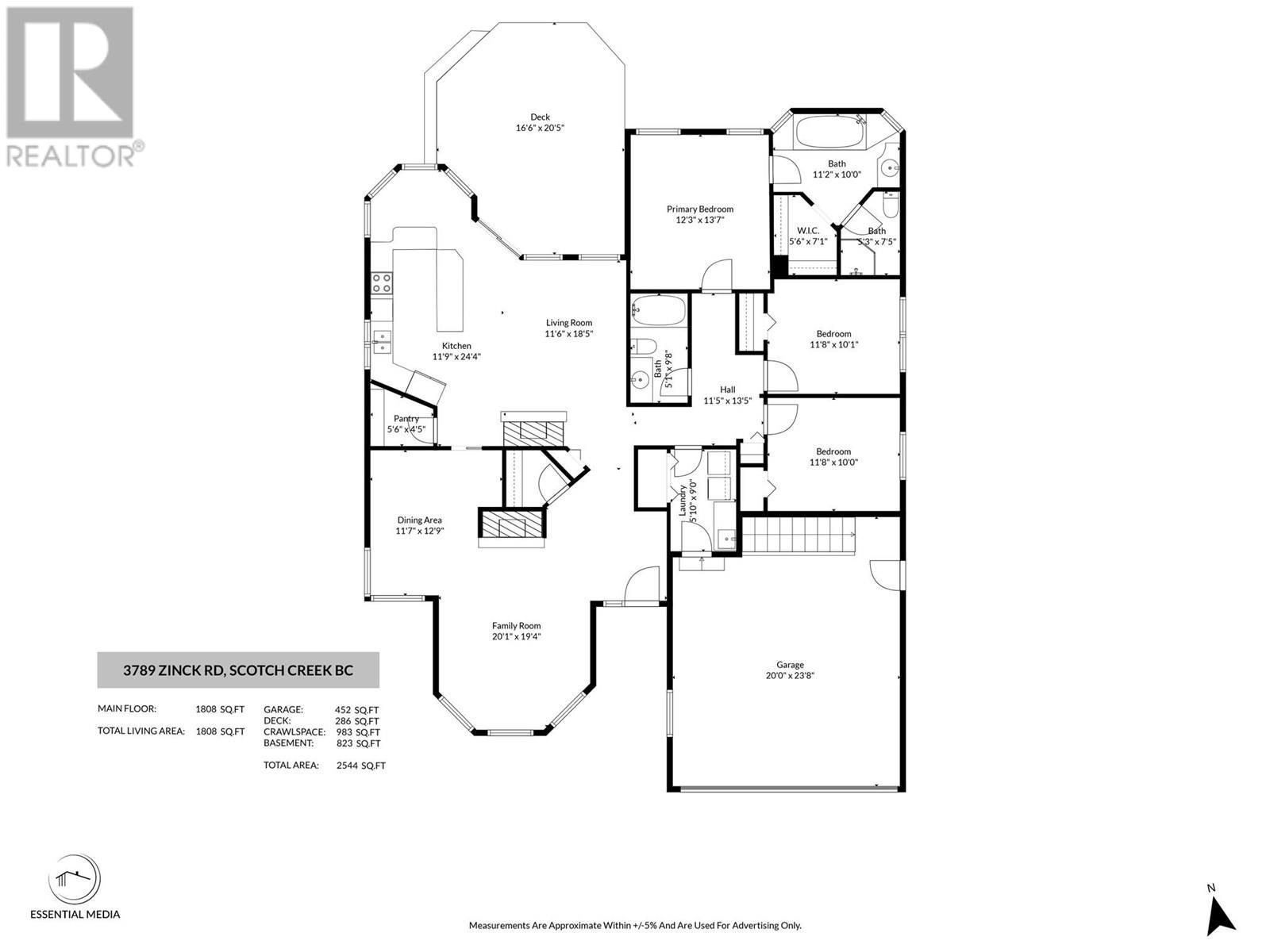3789 Zinck Road. Scotch Creek, British Columbia