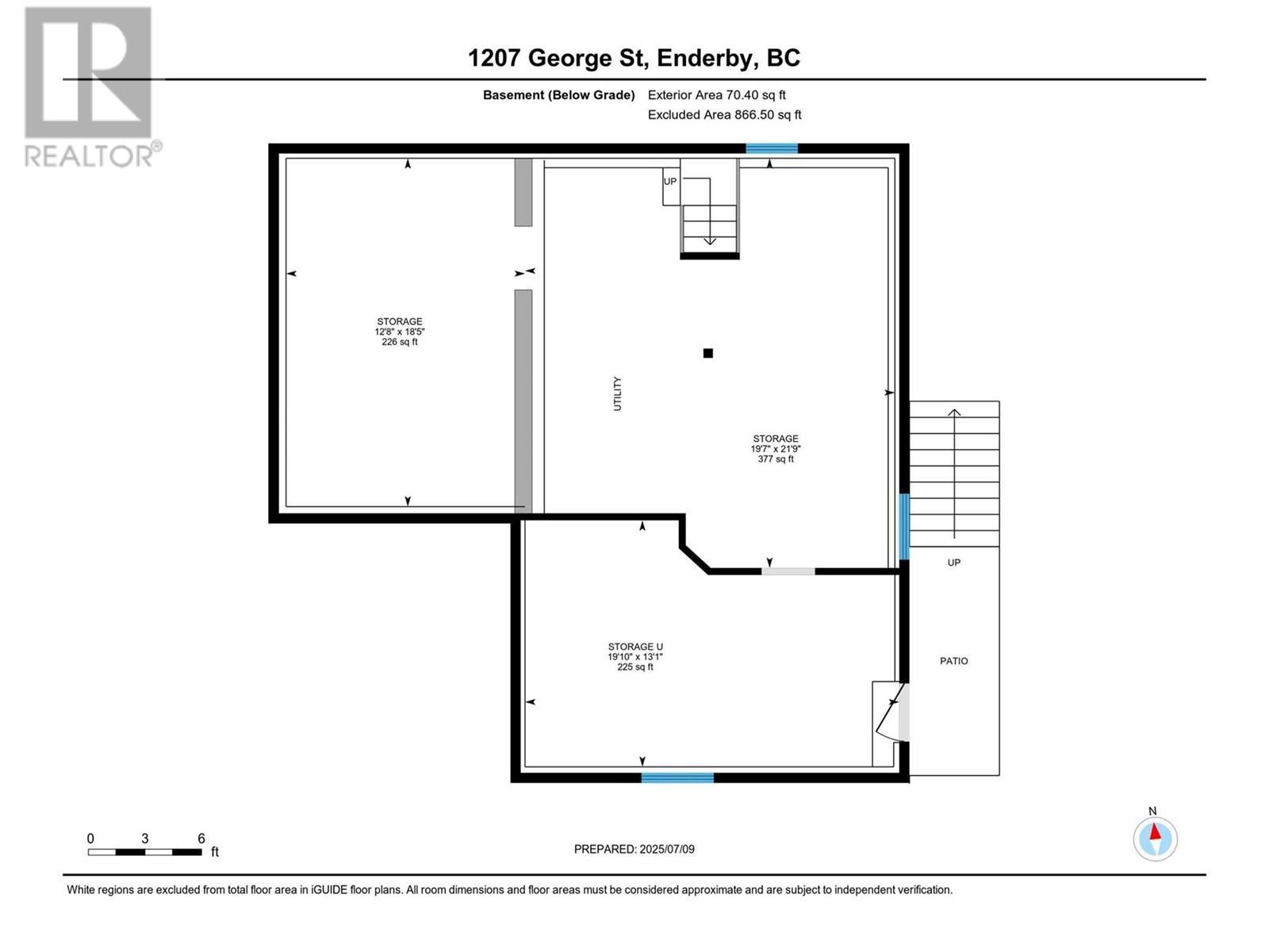 1207 George Street. Enderby, British Columbia