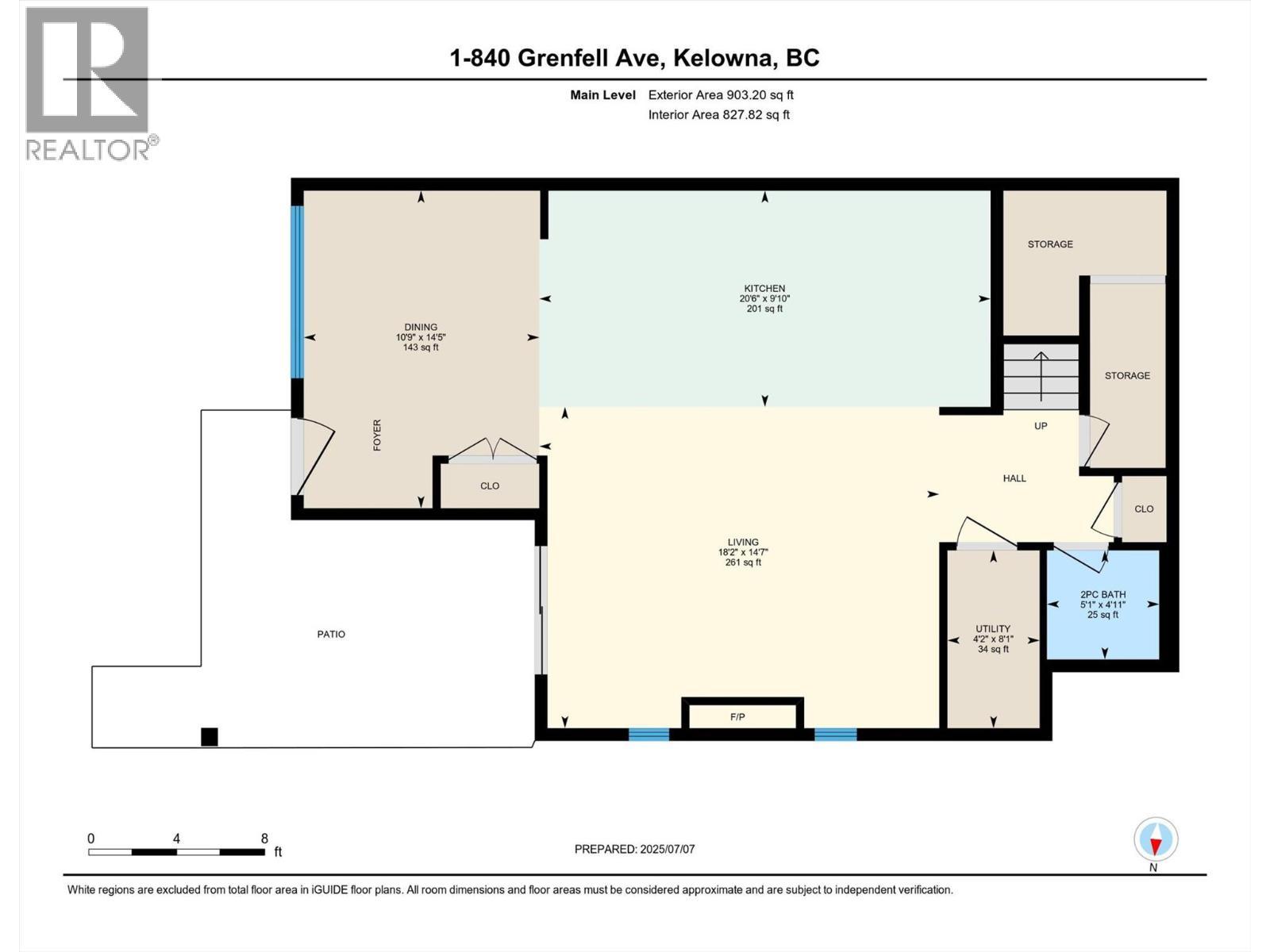 840 Grenfell Avenue Unit# 1. Kelowna, British Columbia