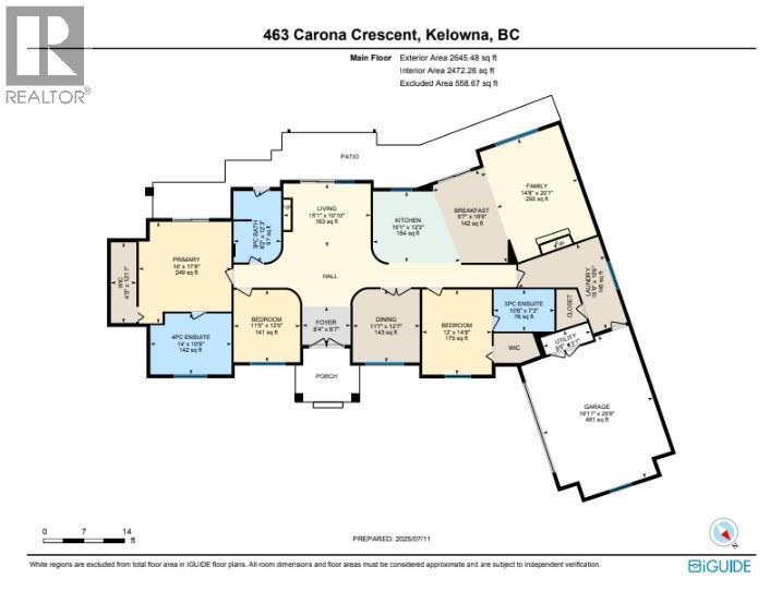 463 Carona Crescent. Kelowna, British Columbia