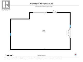 33 Old Town Road. Sicamous, British Columbia