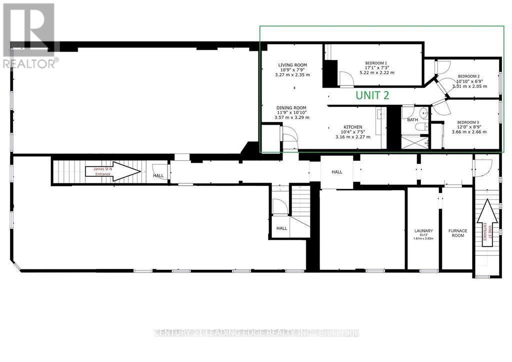 202 - 113 James Street N, Hamilton (central)