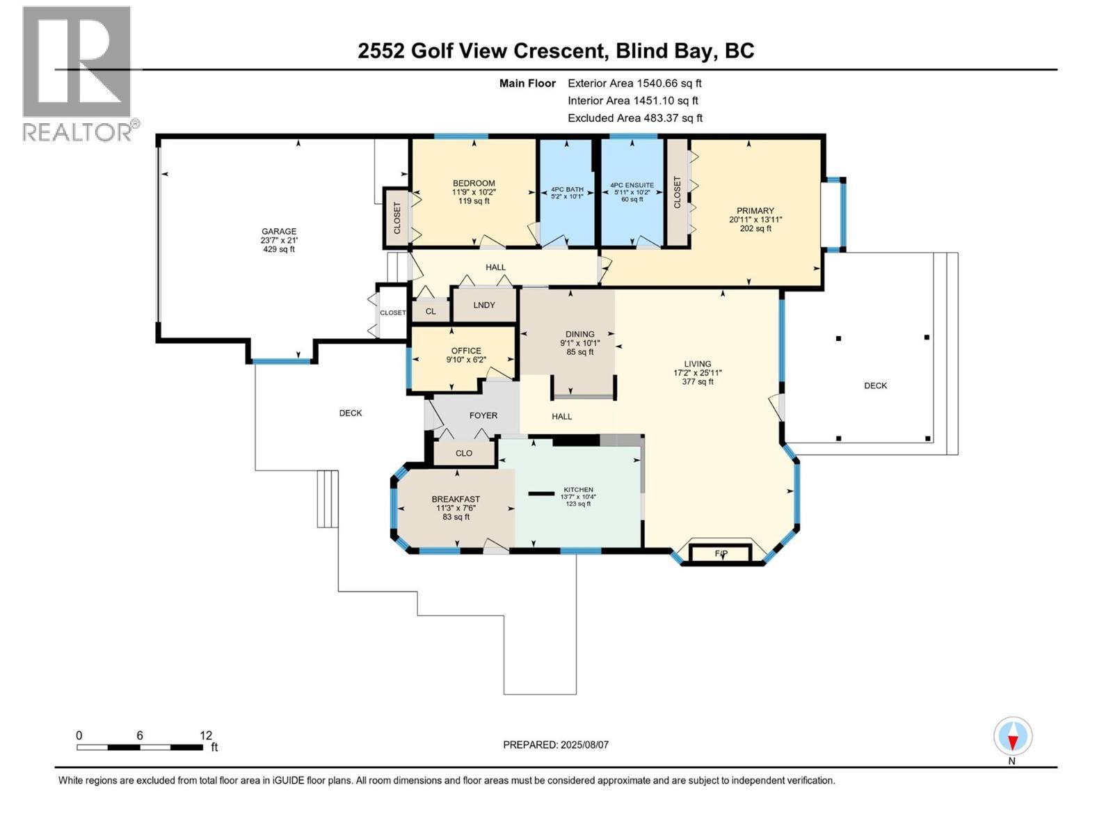 2552 Golf View Crescent. Blind Bay, British Columbia