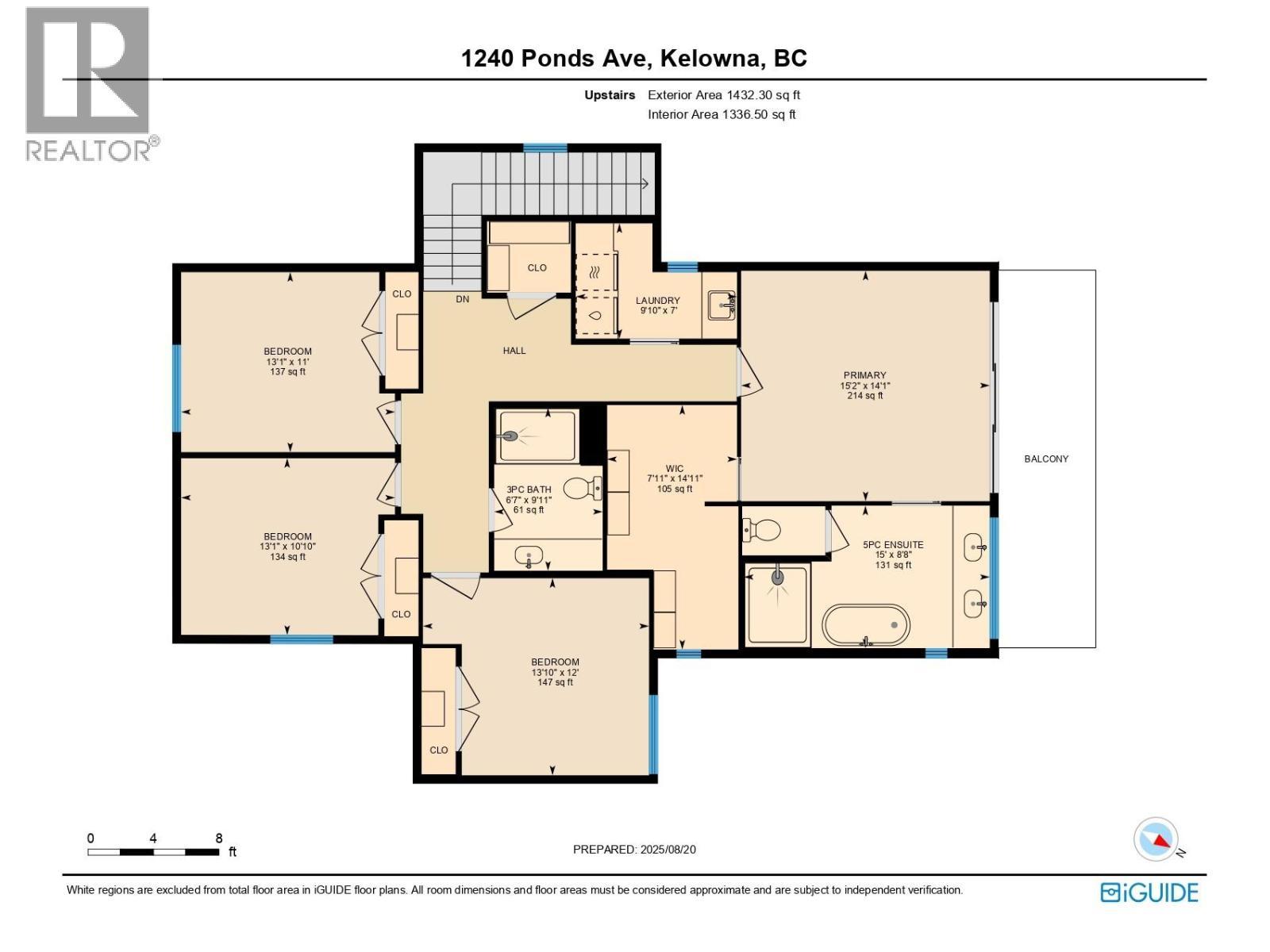 1240 Ponds Avenue. Kelowna, British Columbia