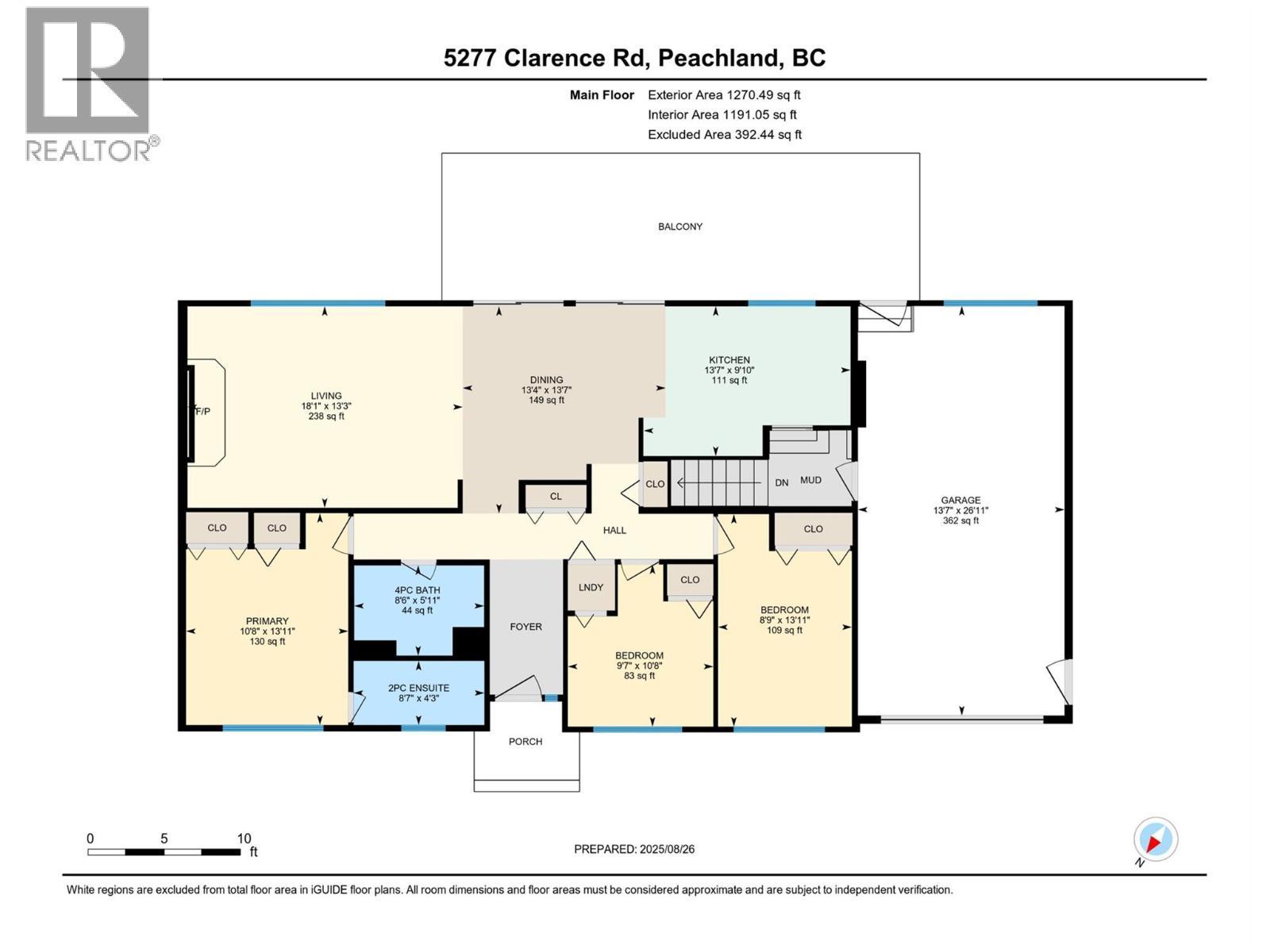 5277 Clarence Road. Peachland, British Columbia