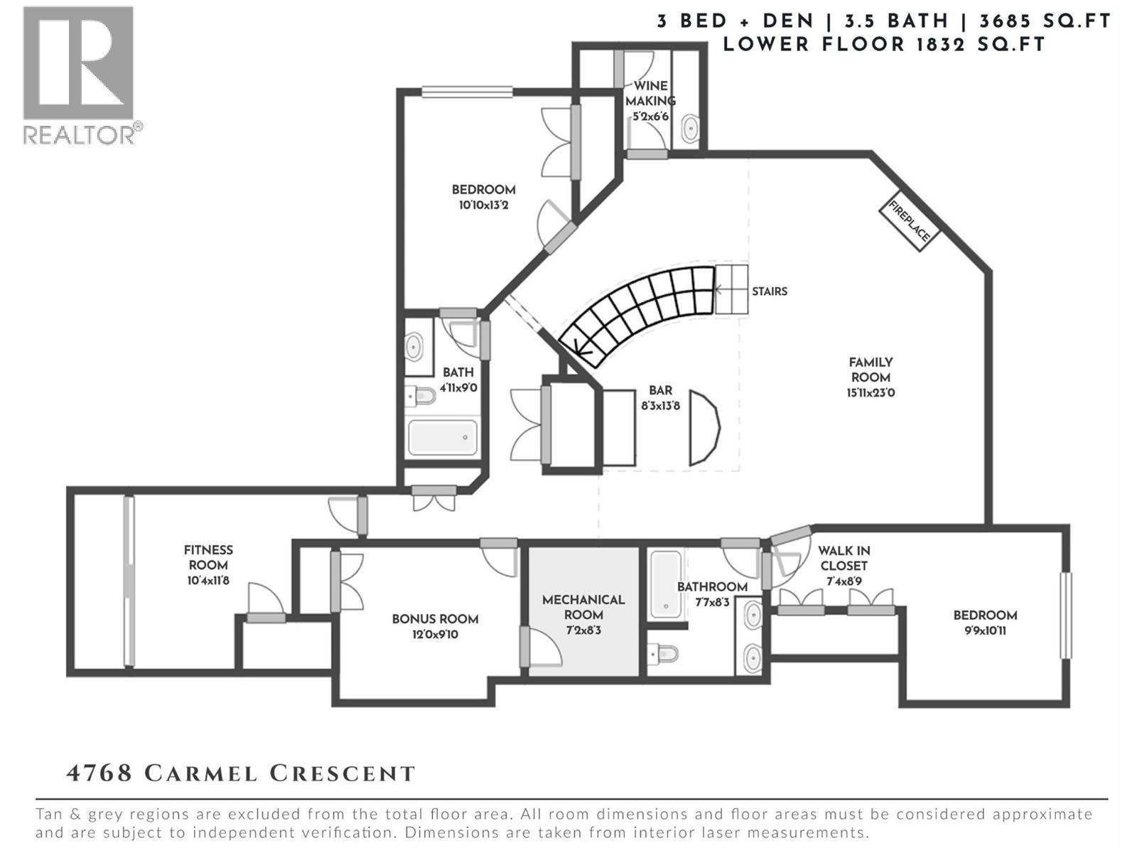 4768 Carmel Crescent. Kelowna, British Columbia
