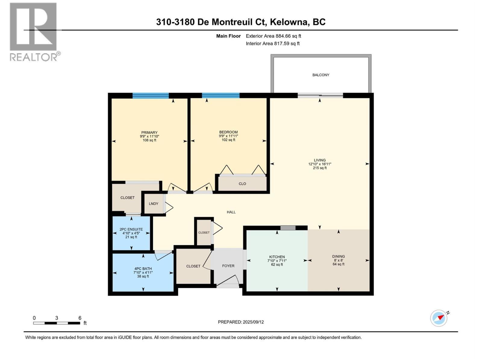 3180 De Montreuil Court Unit# 310. Kelowna, British Columbia