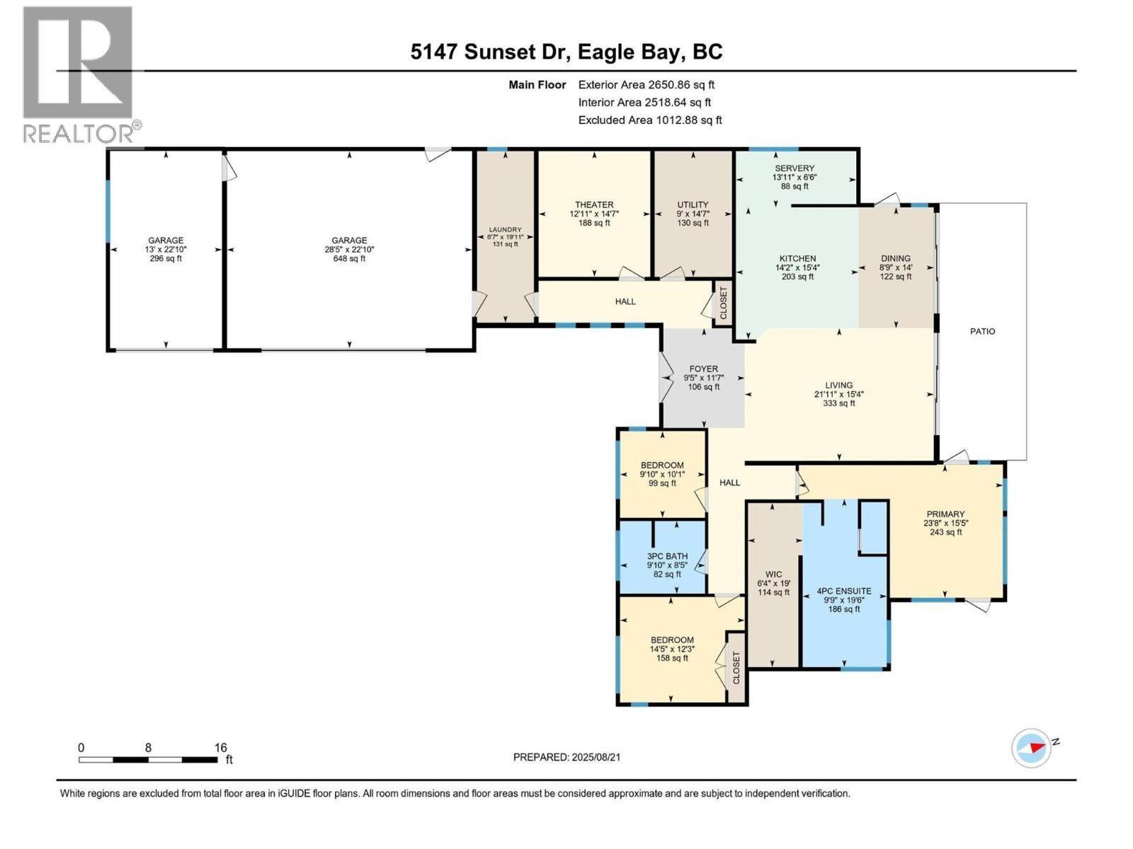 5147 Sunset Drive. Eagle Bay, British Columbia