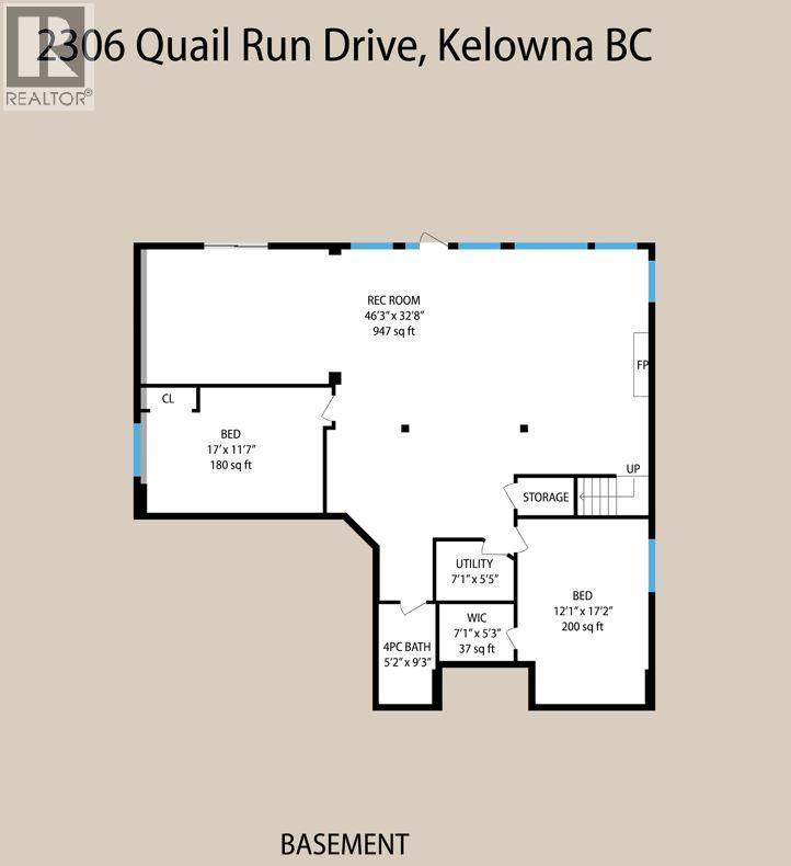 2306 Quail Run Drive. Kelowna, British Columbia