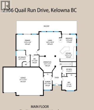 2306 Quail Run Drive. Kelowna, British Columbia