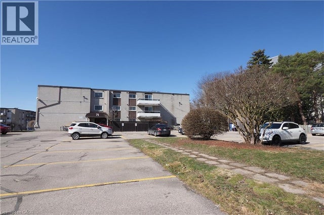 71 Vanier Drive Unit# 105, Kitchener