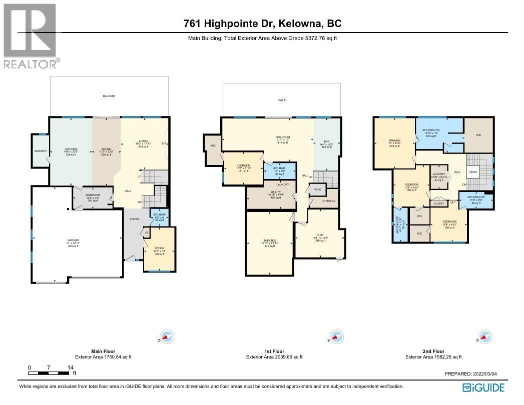 761 Highpointe Lane. Kelowna, British Columbia