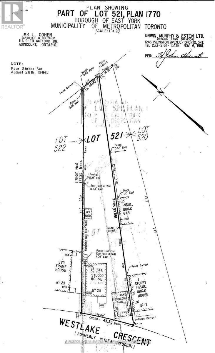 23 Westlake Crescent, Toronto (woodbine-Lumsden)