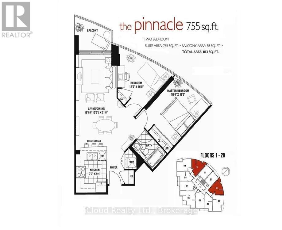 1010 - 90 Absolute Avenue, Mississauga (city Centre)