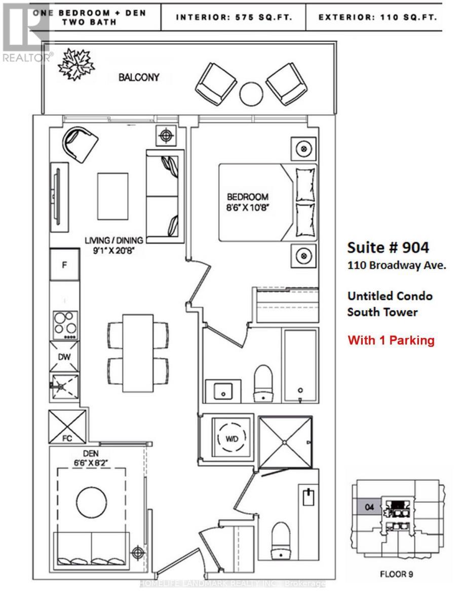 904 - 110 Broadway Avenue, Toronto (mount Pleasant West)