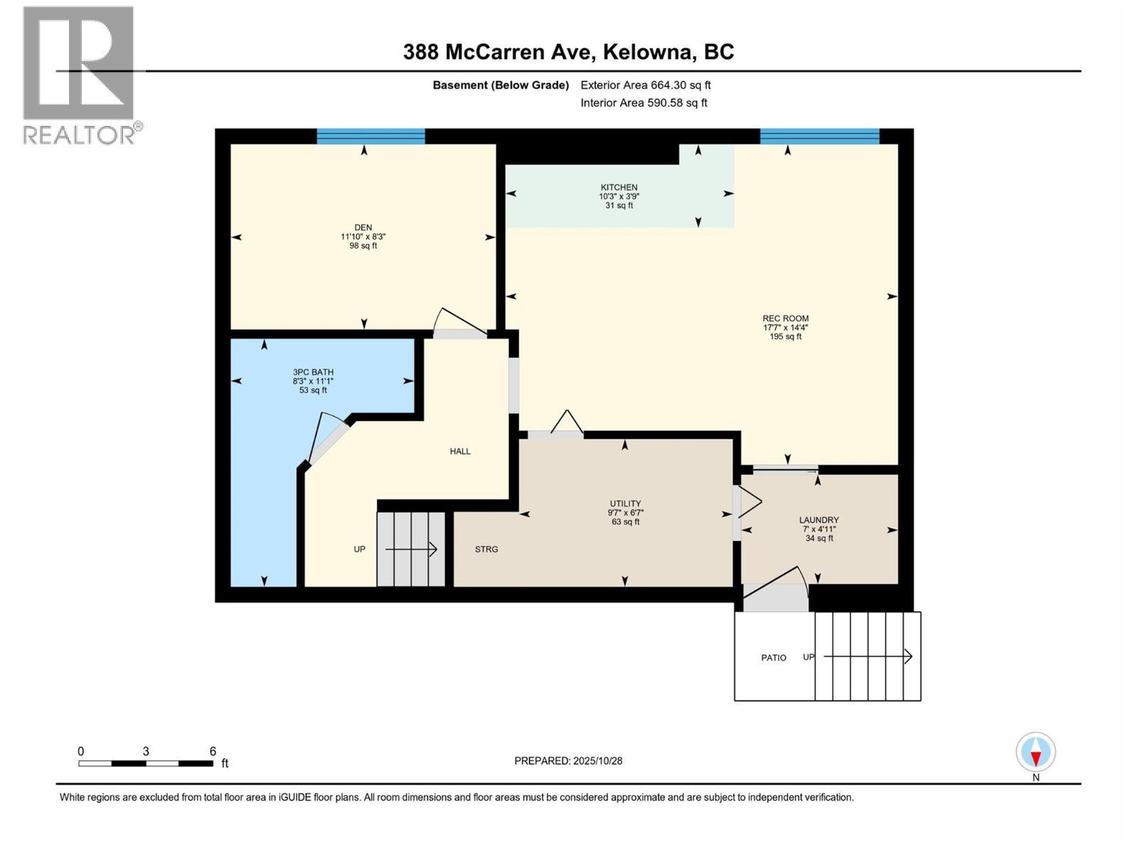388 Mccarren Avenue. Kelowna, British Columbia
