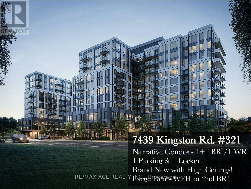 321 - 7439 Kingston Road, Toronto (rouge)