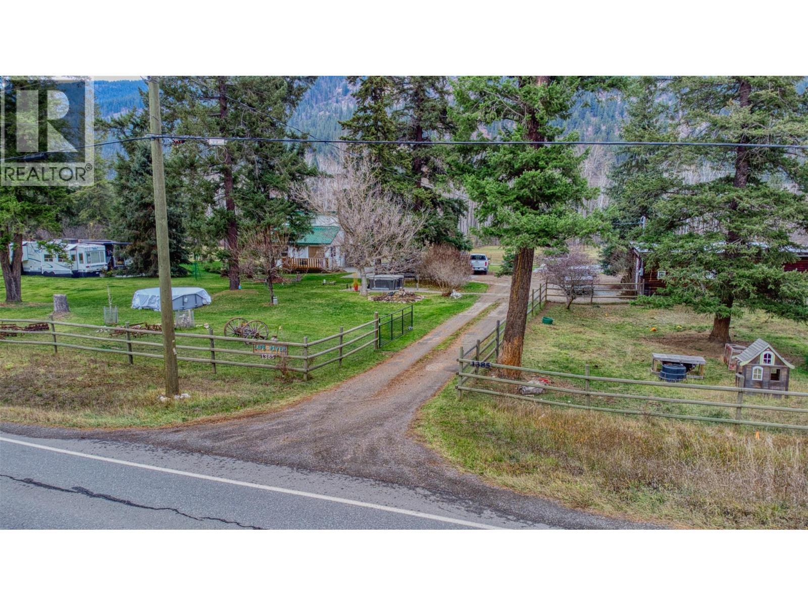 1385 6 Highway. Cherryville, British Columbia