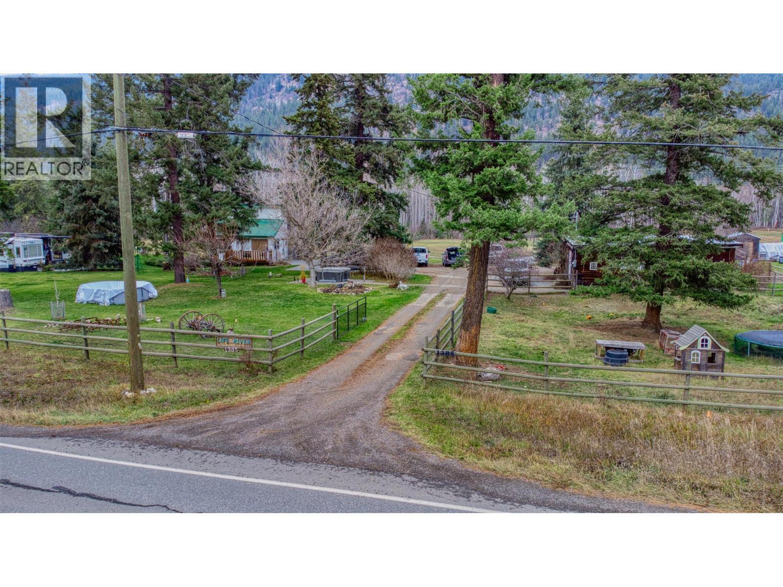 1385 6 Highway. Cherryville, British Columbia