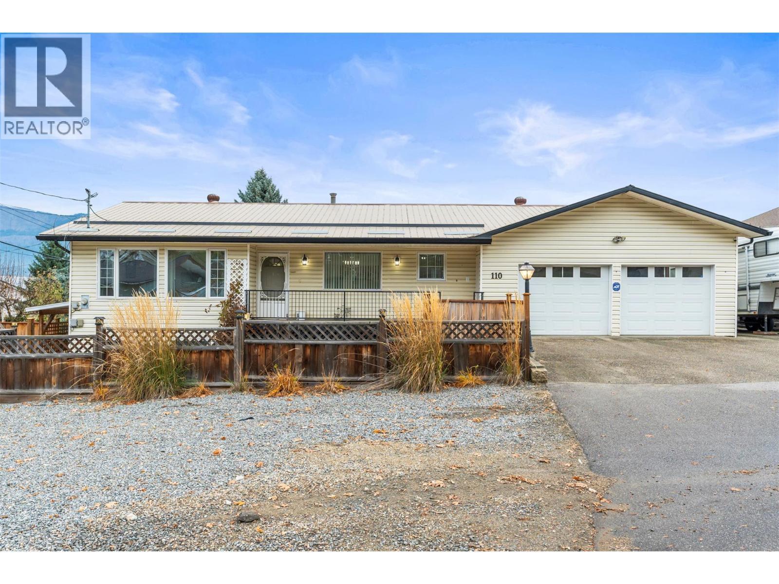 110 West Enderby Road. Enderby, British Columbia