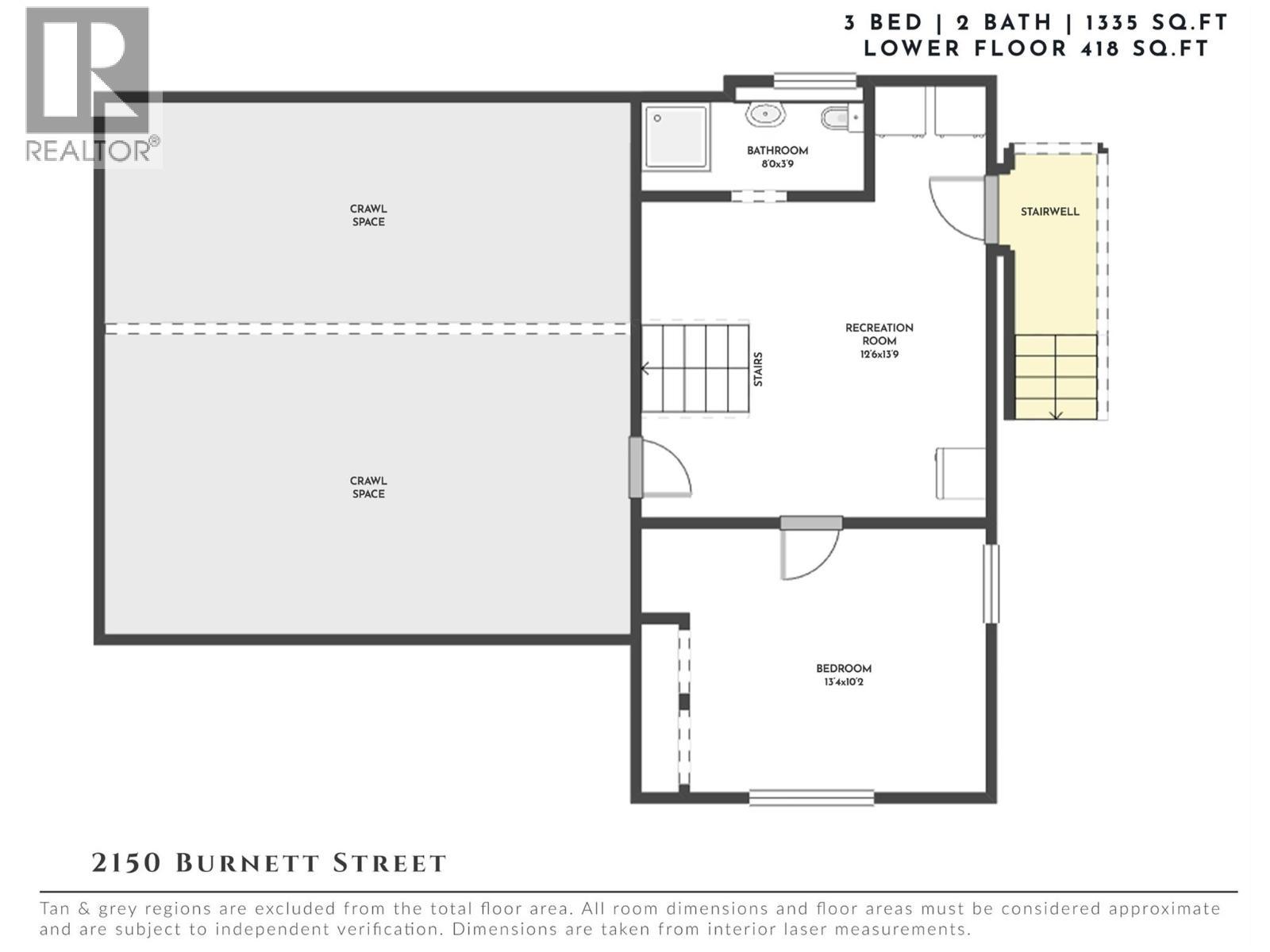 2150 Burnett Street. Kelowna, British Columbia