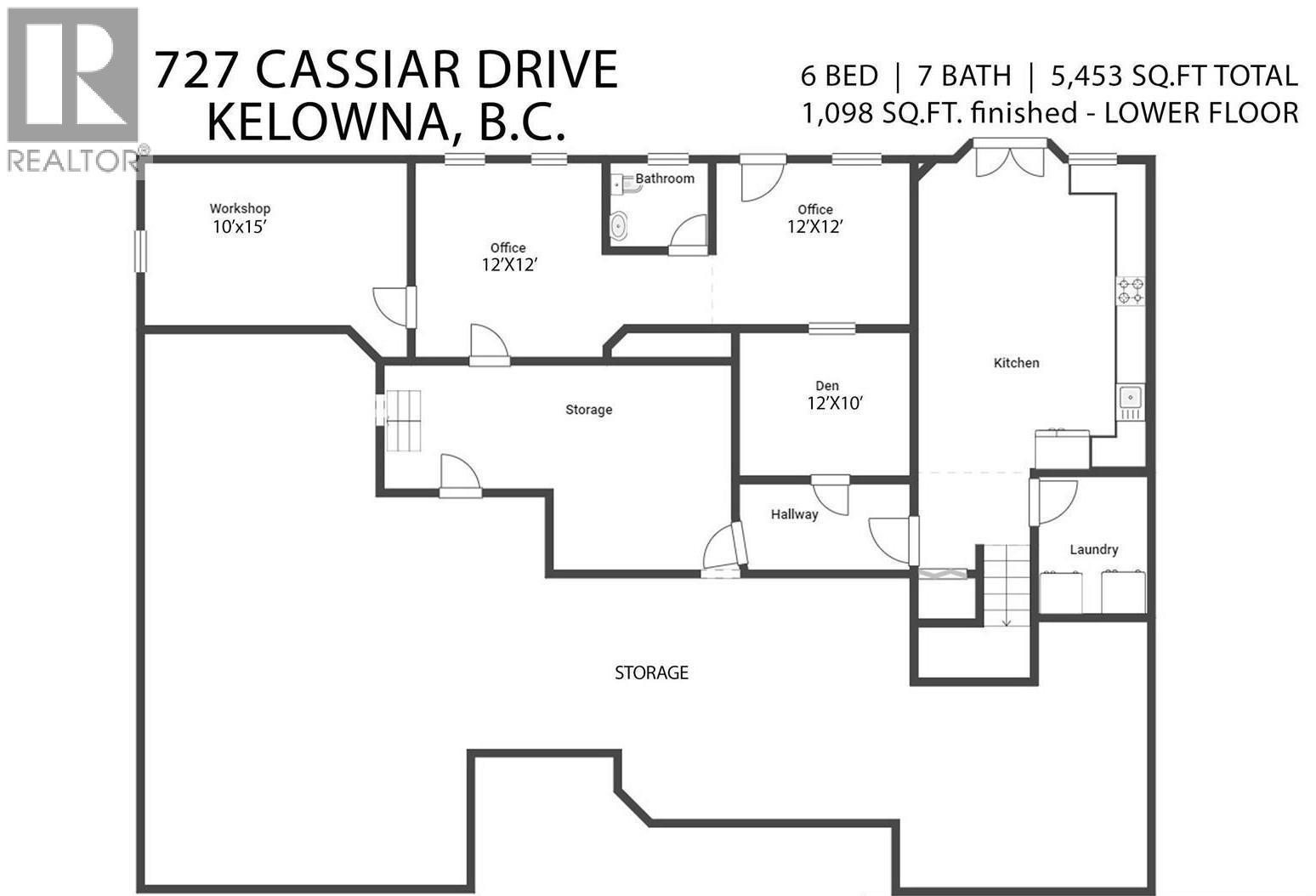 727 Cassiar Crescent. Kelowna, British Columbia